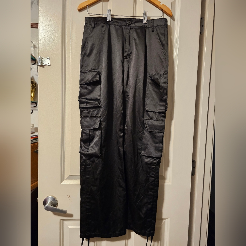 Black Cargo Pants
